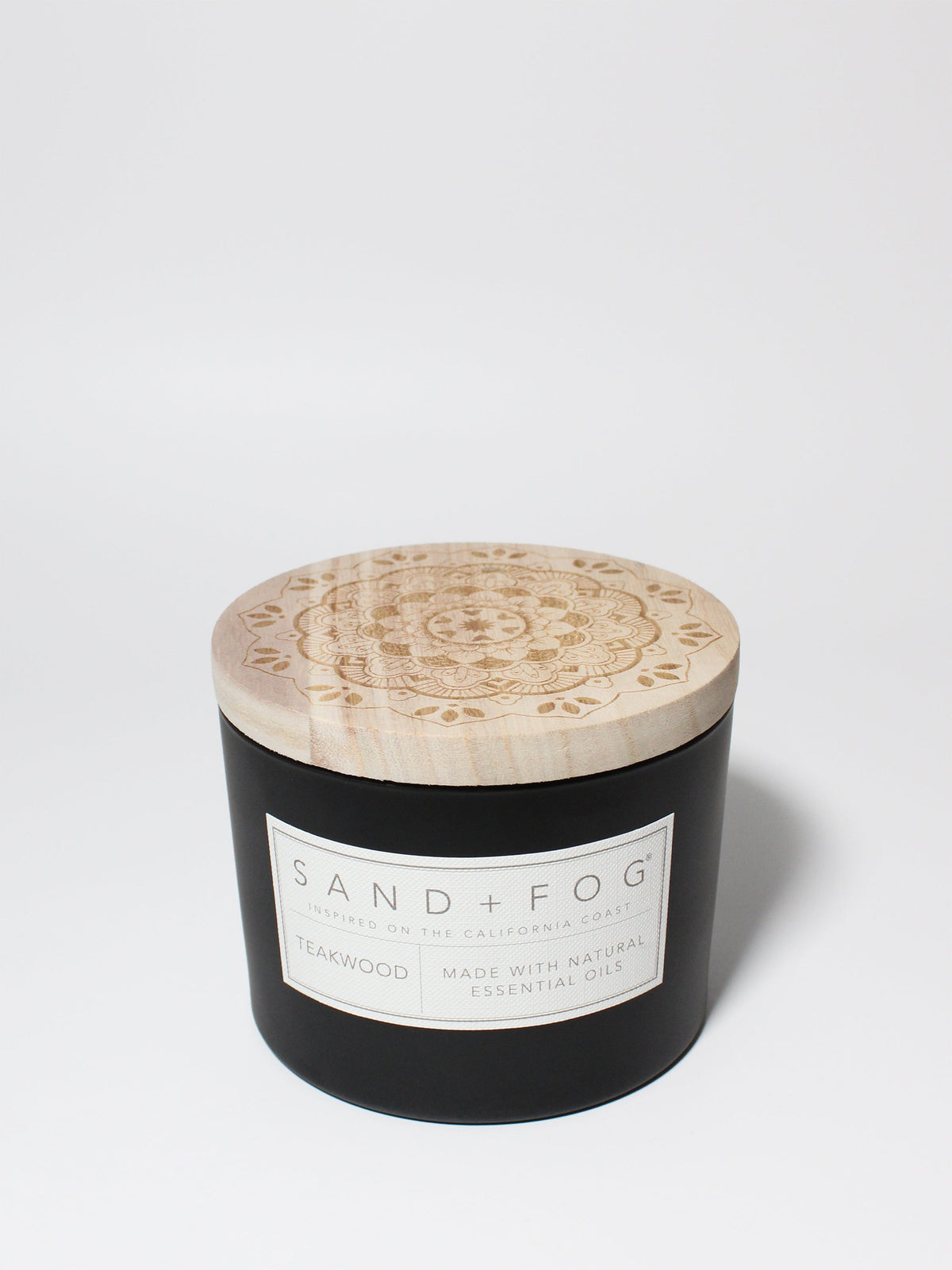 Premium Teakwood 12 oz scented candle