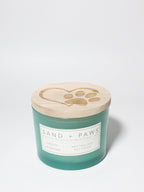 Premium Sand + Paws Fresh Jasmine 12 oz scented candle