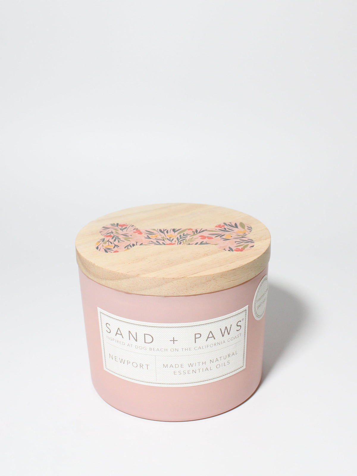 Premium Sand + Paws Newport 12 oz scented candle