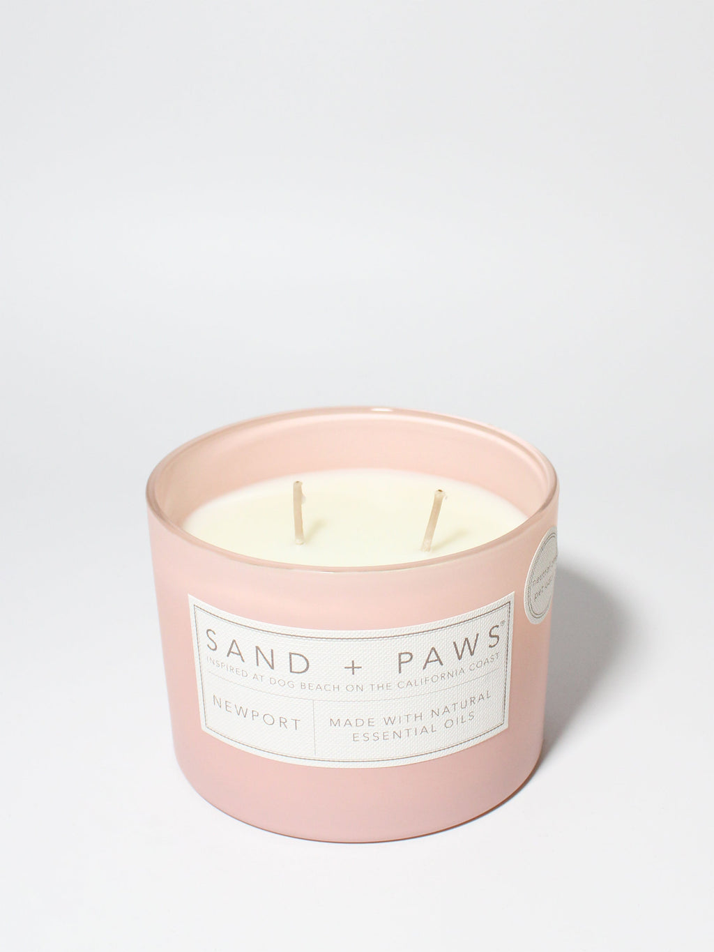 Premium Sand + Paws Newport 12 oz scented candle