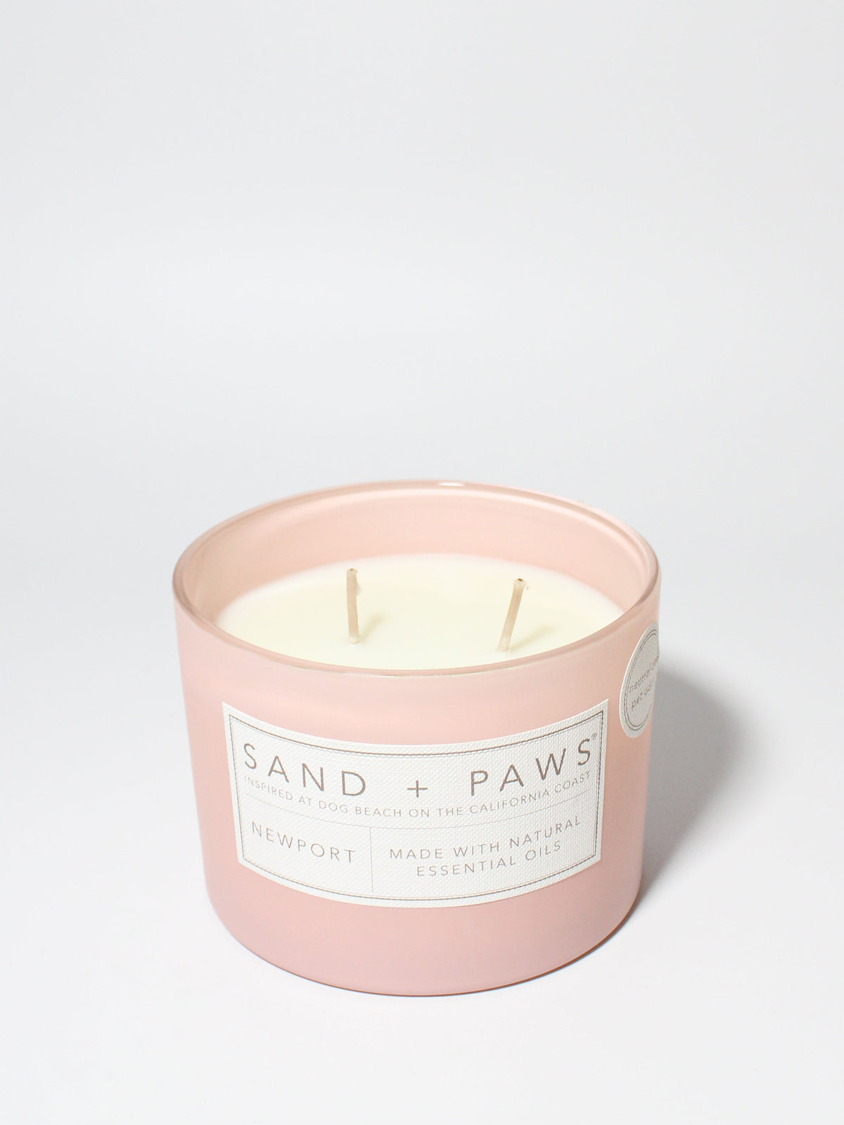 Premium Sand + Paws Newport 12 oz scented candle