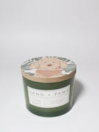 Premium Sand + Paws Clean Waves 12 oz scented candle