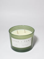 Premium Sand + Paws Clean Waves 12 oz scented candle