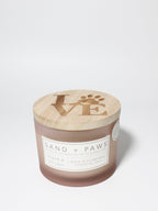 Premium Sand + Paws Ocean & Sea Salt 12 oz scented candle