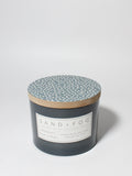 Premium Midnight Blue Citrus 12 oz scented candle