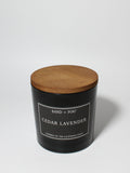 Premium Cedar Lavender 21 oz scented candle