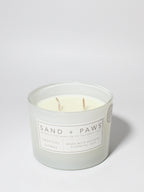 Premium Sand + Paws Tropical Citrus 12 oz scented candle