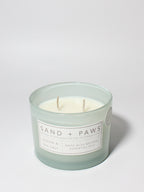 Premium Sand + Paws Ocean & Sea Salt 12 oz scented candle