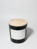 Premium Sand + Paws Teakwood 21 oz scented candle
