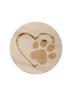 Premium Sand + Paws Teakwood 21 oz scented candle