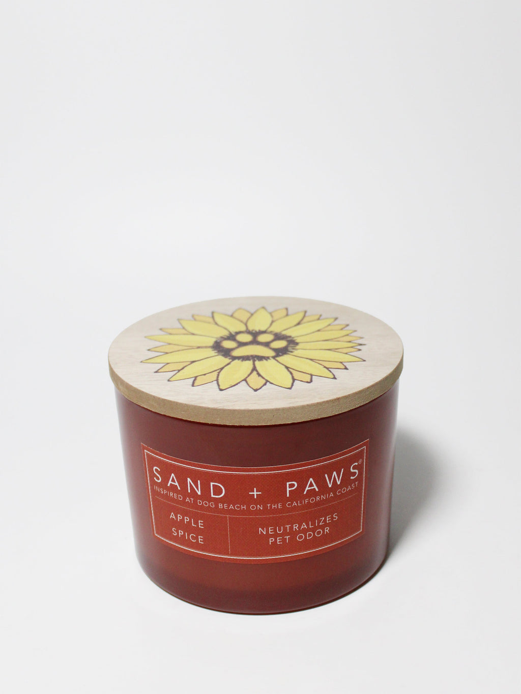 Premium Sand + Paws Apple Spice 12 oz scented candle