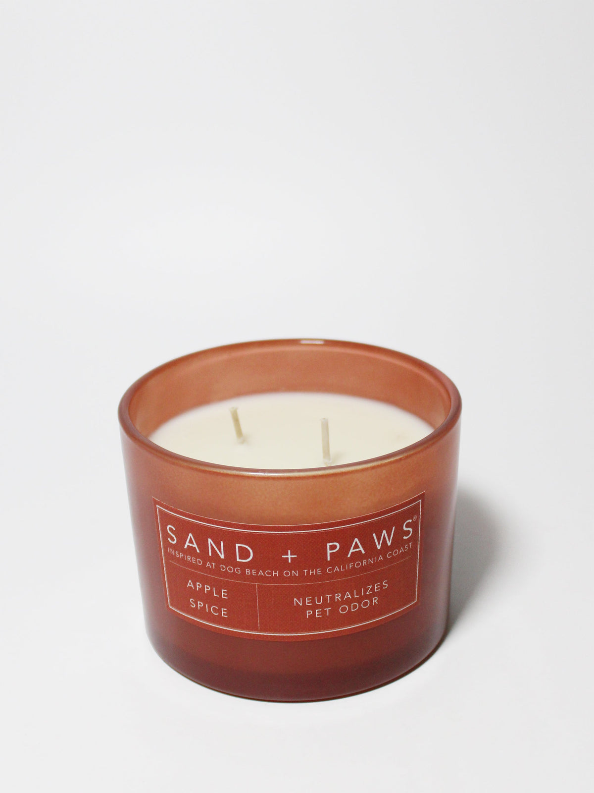 Premium Sand + Paws Apple Spice 12 oz scented candle