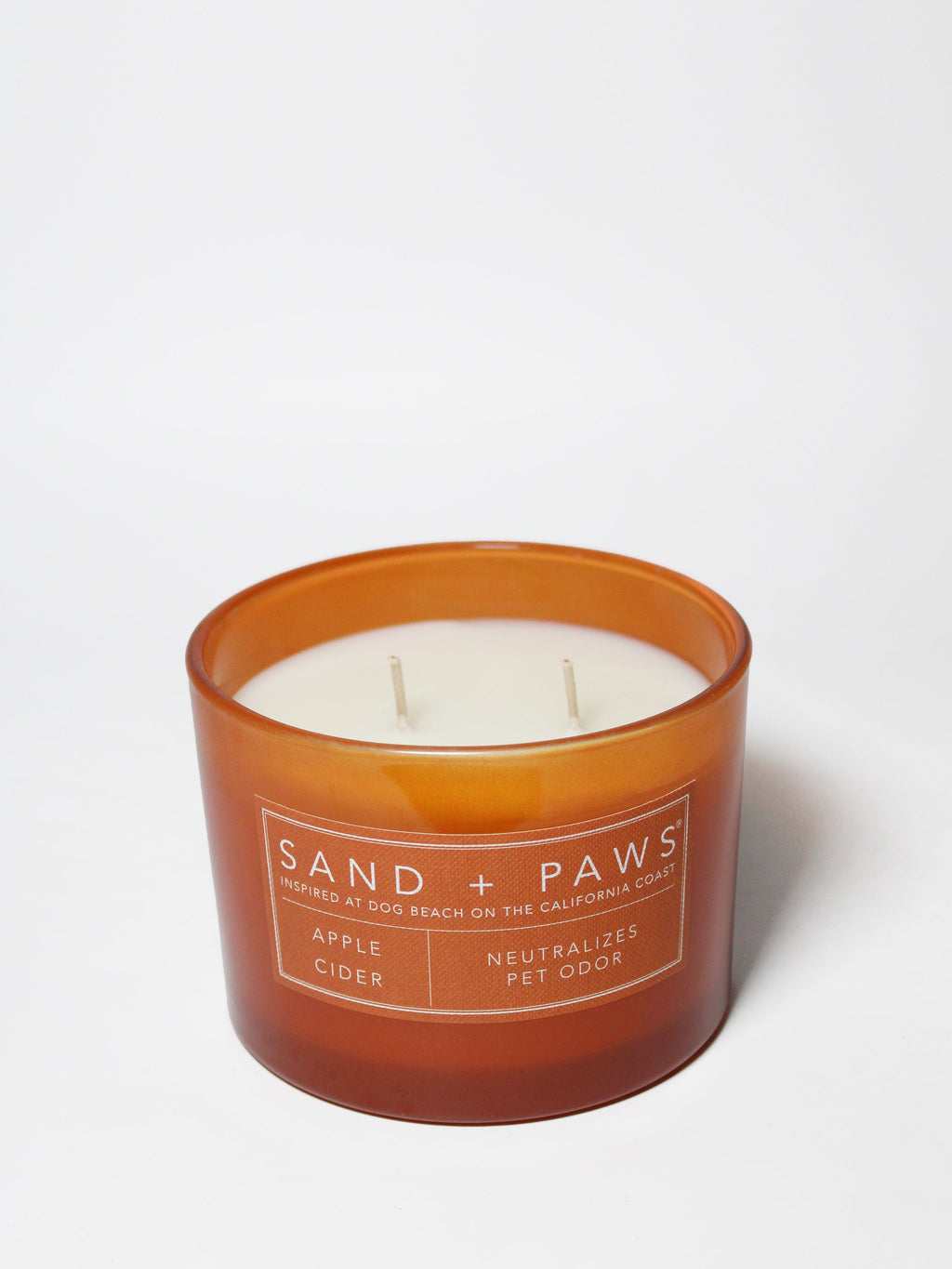 Premium Sand + Paws Apple Cider 12 oz scented candle