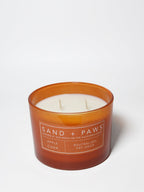 Premium Sand + Paws Apple Cider 12 oz scented candle
