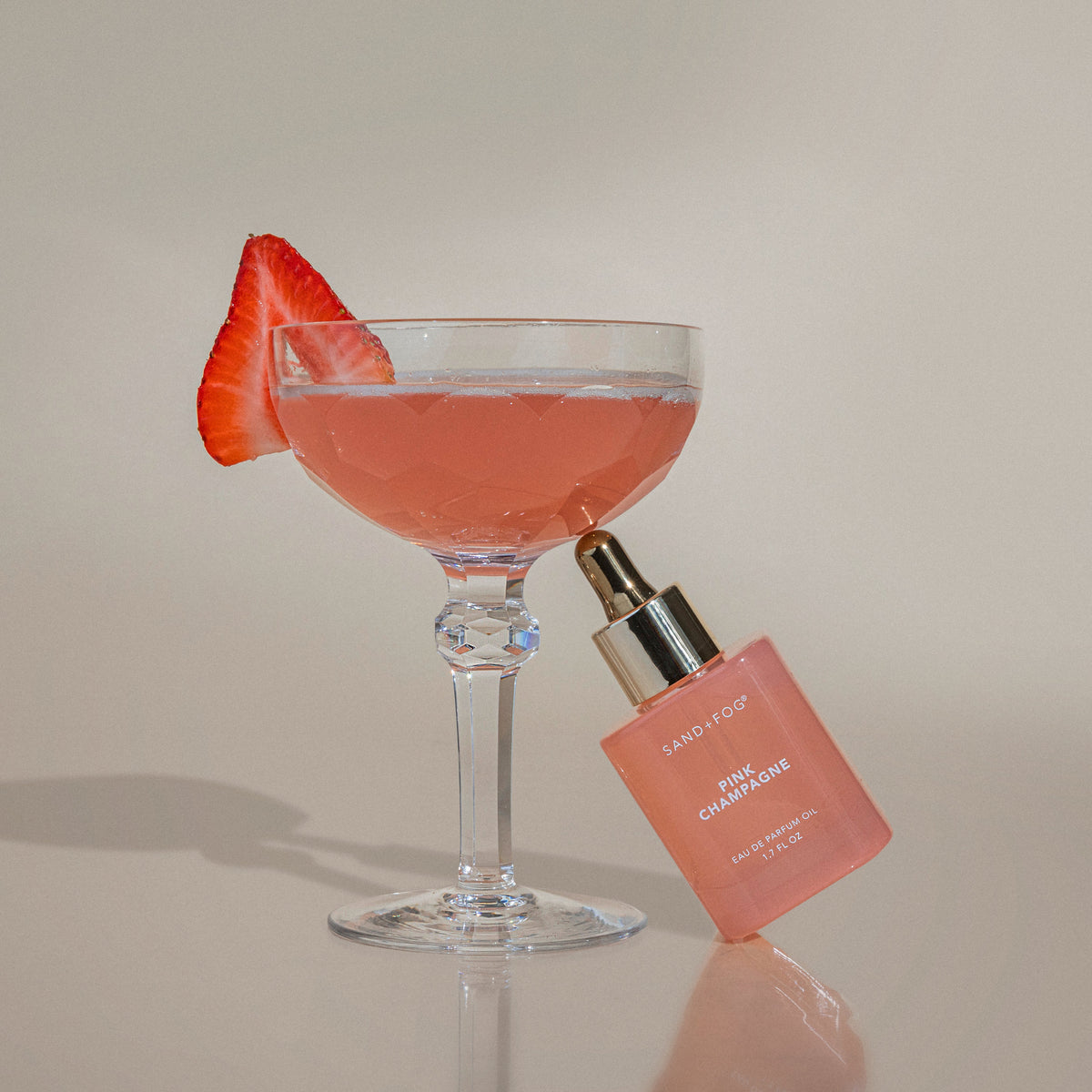 Premium Pink Champagne 50ml Perfume Oil Dropper