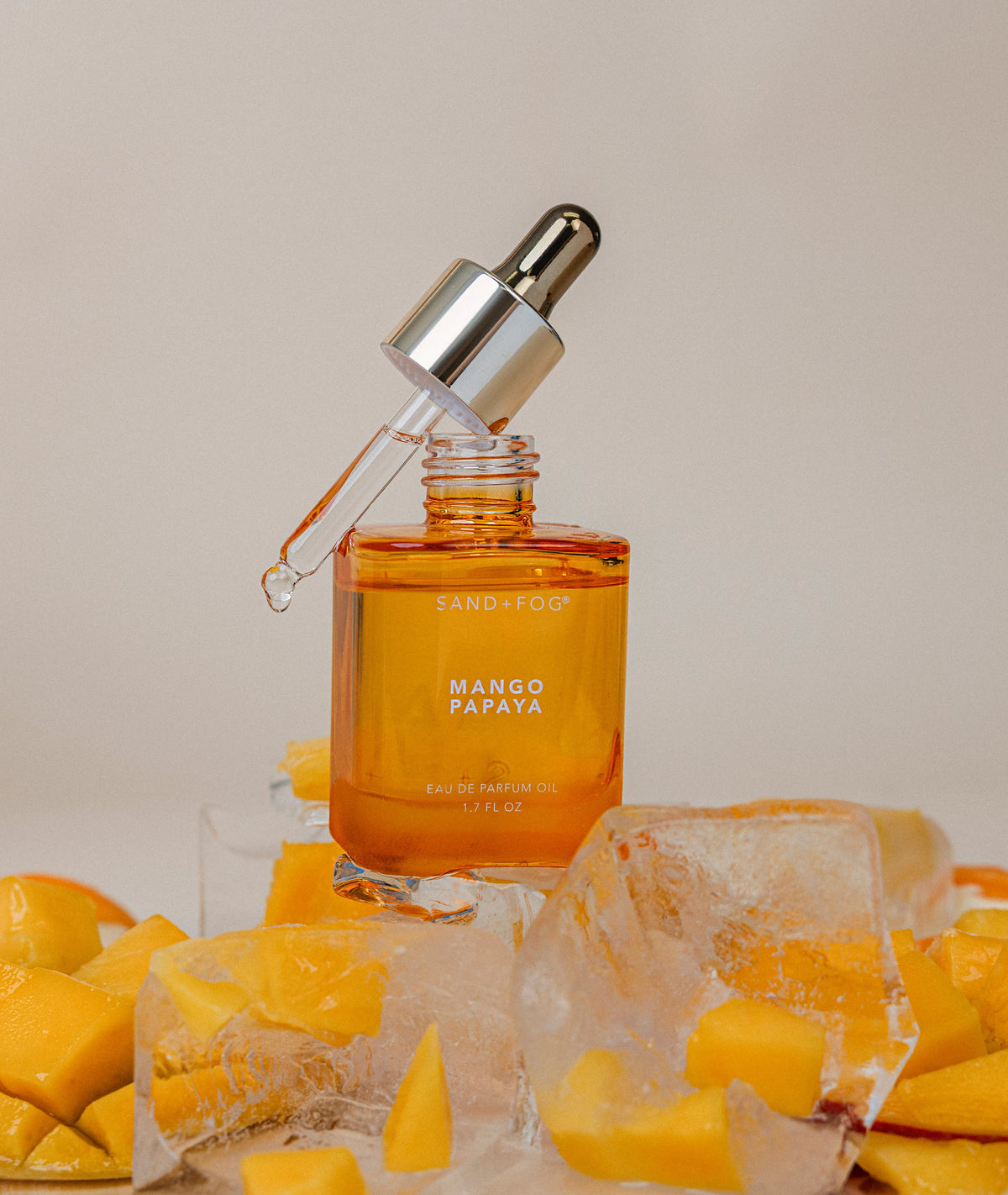 Premium Mango Papaya 50ml Perfume Oil Dropper
