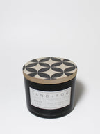 Premium Amber & Fig 12 oz scented candle