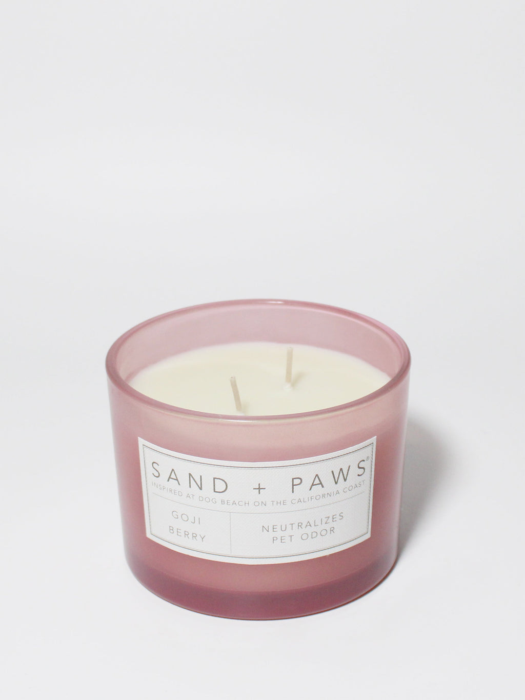 Premium Sand + Paws Goji Berry 12 oz scented candle