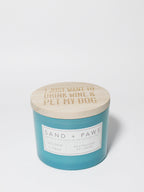 Premium Sand + Paws Golden Citrus 12 oz scented candle