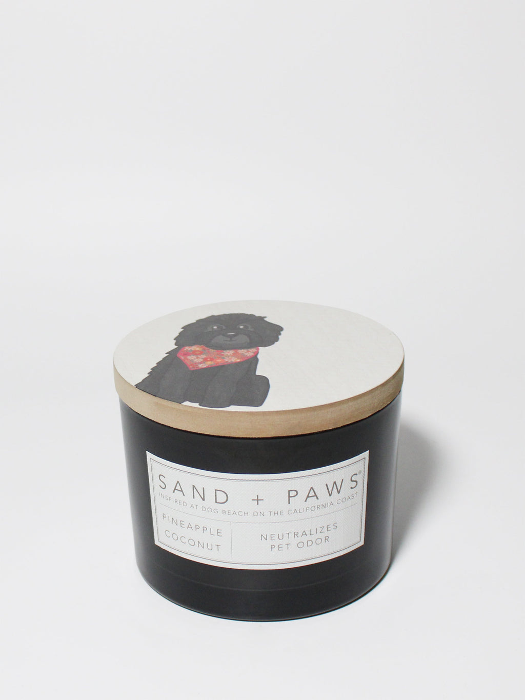 Premium Sand + Paws Pineapple Coconut 12 oz scented candle