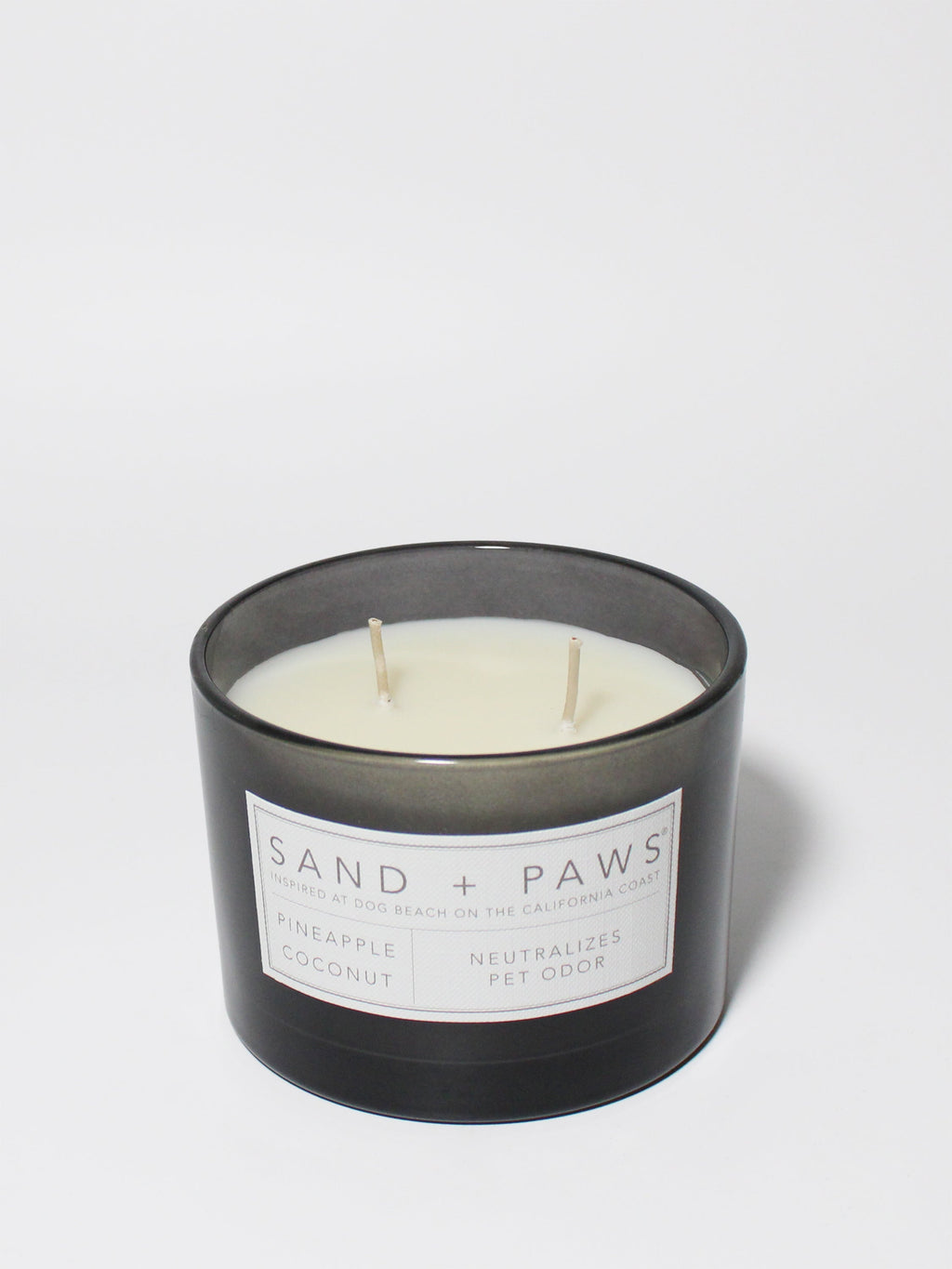 Premium Sand + Paws Pineapple Coconut 12 oz scented candle