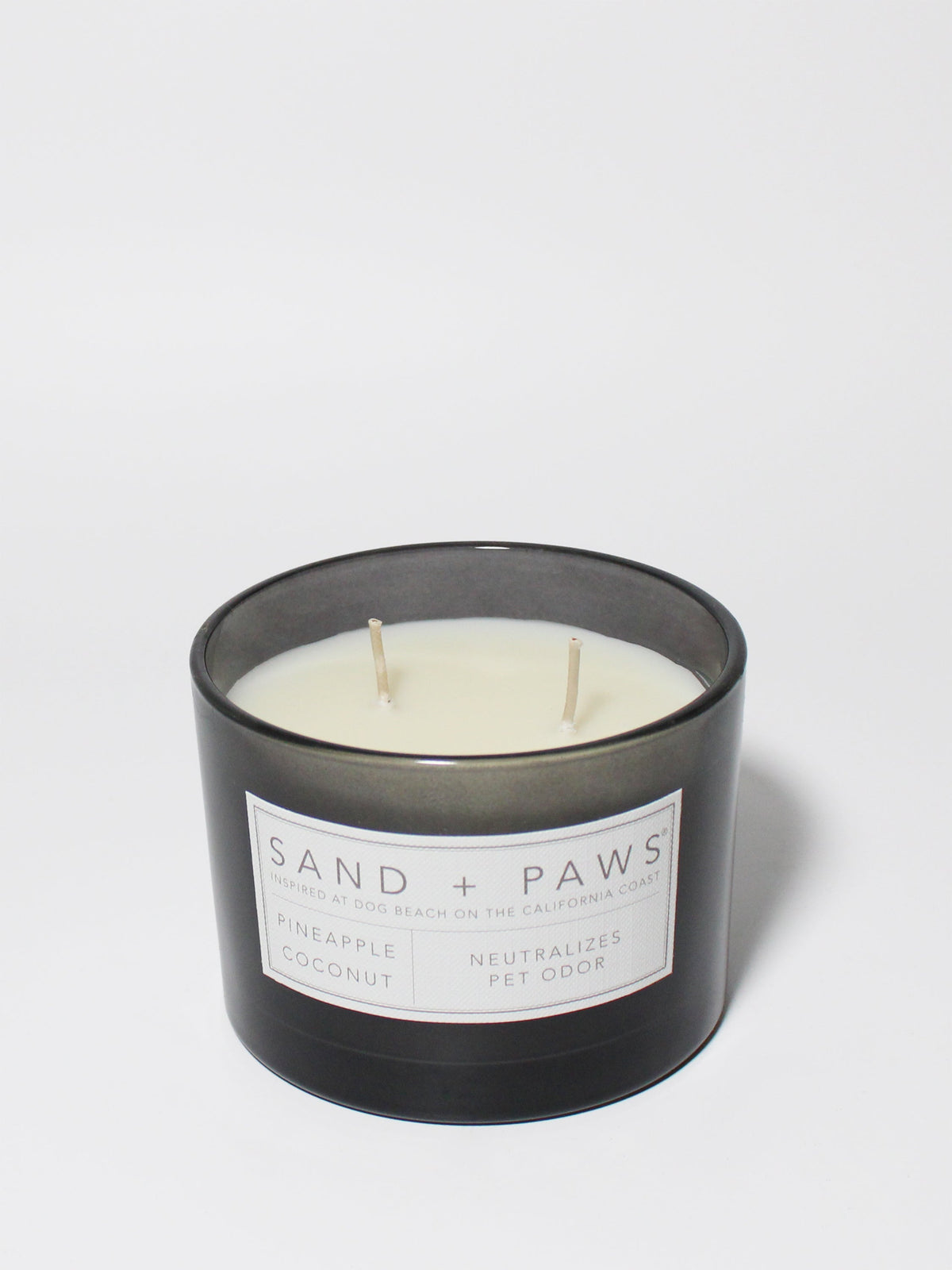 Premium Sand + Paws Pineapple Coconut 12 oz scented candle