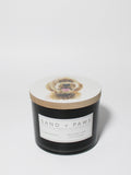 Premium Sand + Paws Teakwood 12 oz scented candle