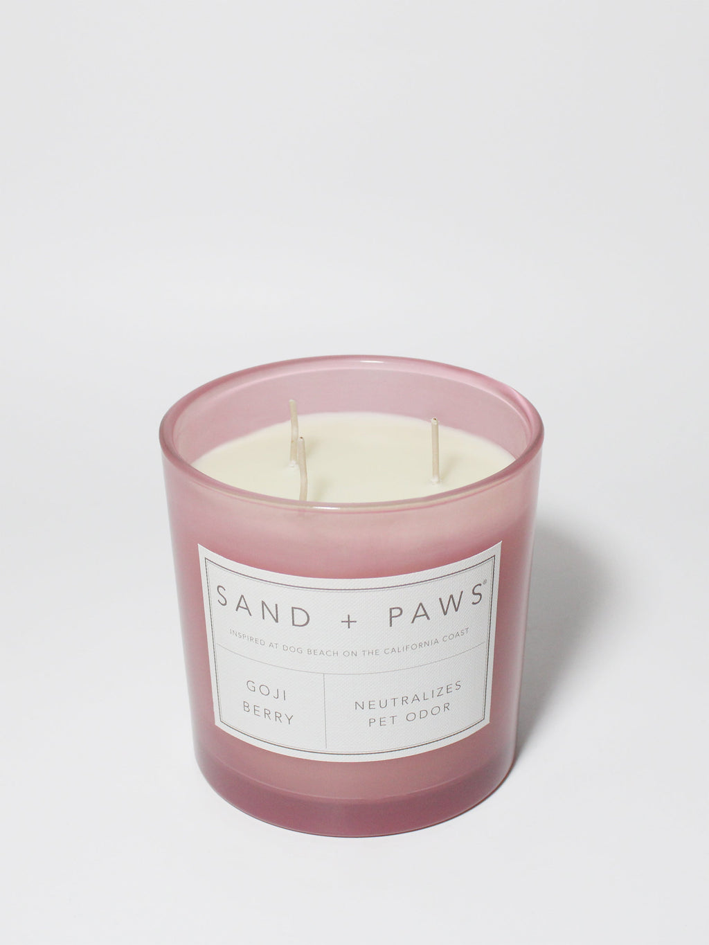 Premium Sand + Paws Goji Berry 21 oz scented candle