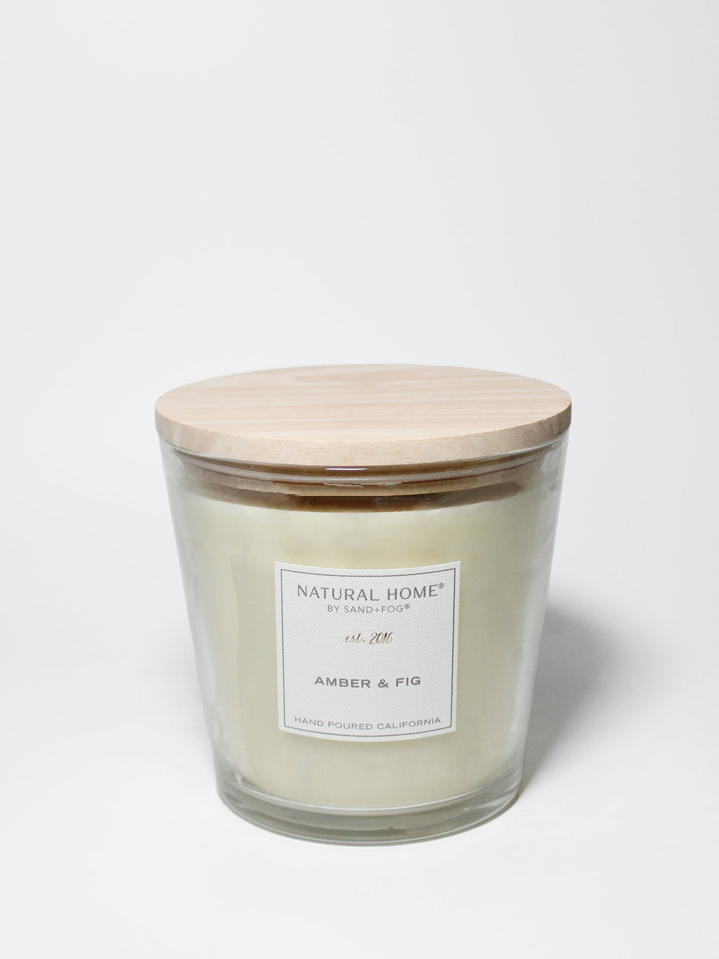 Premium Amber & Fig Natural Home 31 oz scented candle