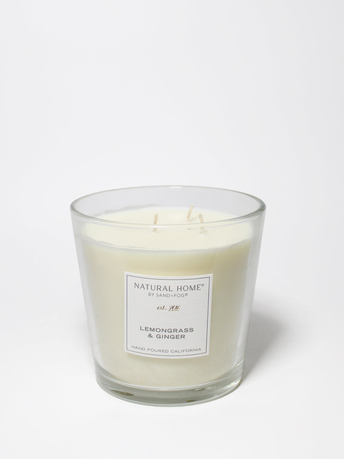 Premium Lemongrass & Ginger Natural Home 31 oz scented candle