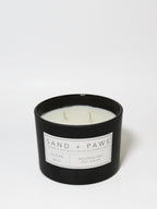 Premium Sand + Paws Ocean Mist 12 oz scented candle