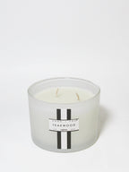 Premium Teakwood 12 oz scented candle