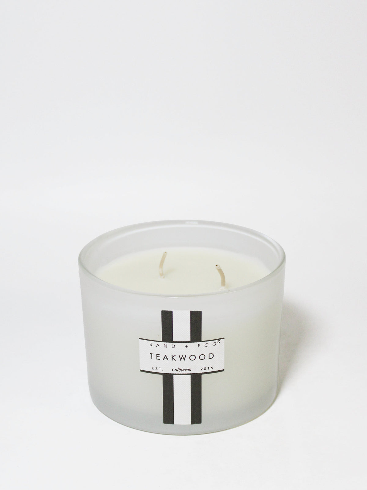 Premium Teakwood 12 oz scented candle