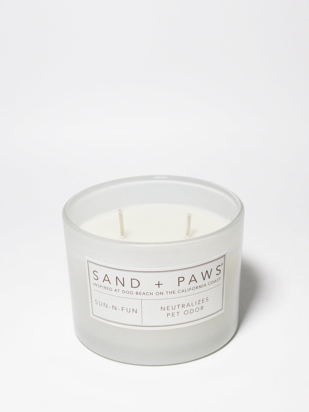 Premium Sand + Paws Sun-n-Fun 12 oz scented candle