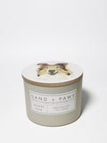 Premium Sand + Paws Desert Rain 12 oz scented candle