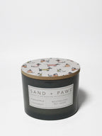 Premium Sand + Paws Pineapple Coconut 12 oz scented candle