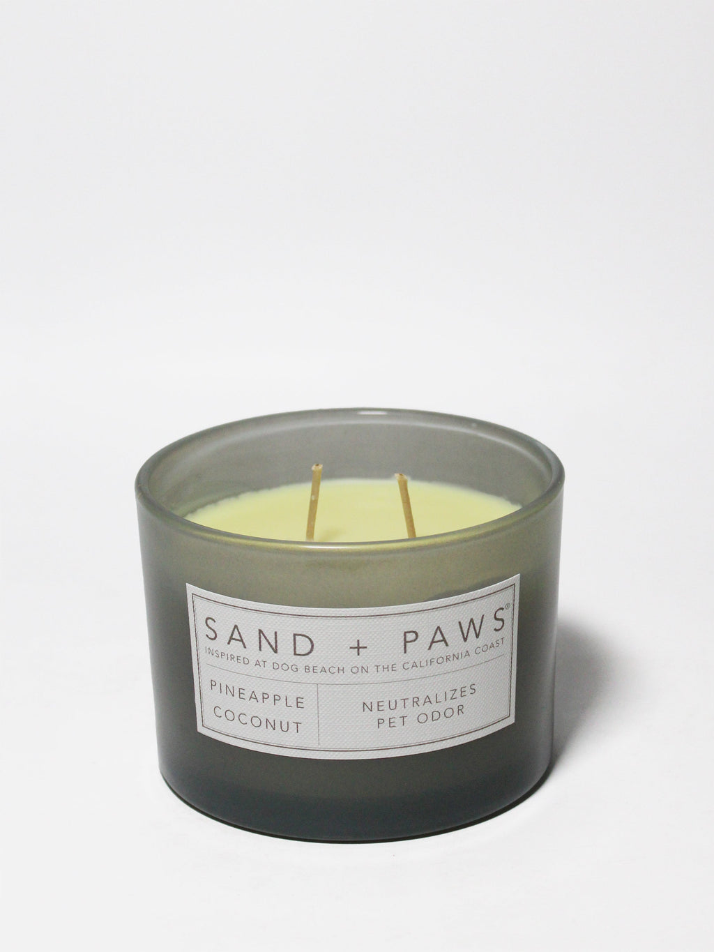 Premium Sand + Paws Pineapple Coconut 12 oz scented candle
