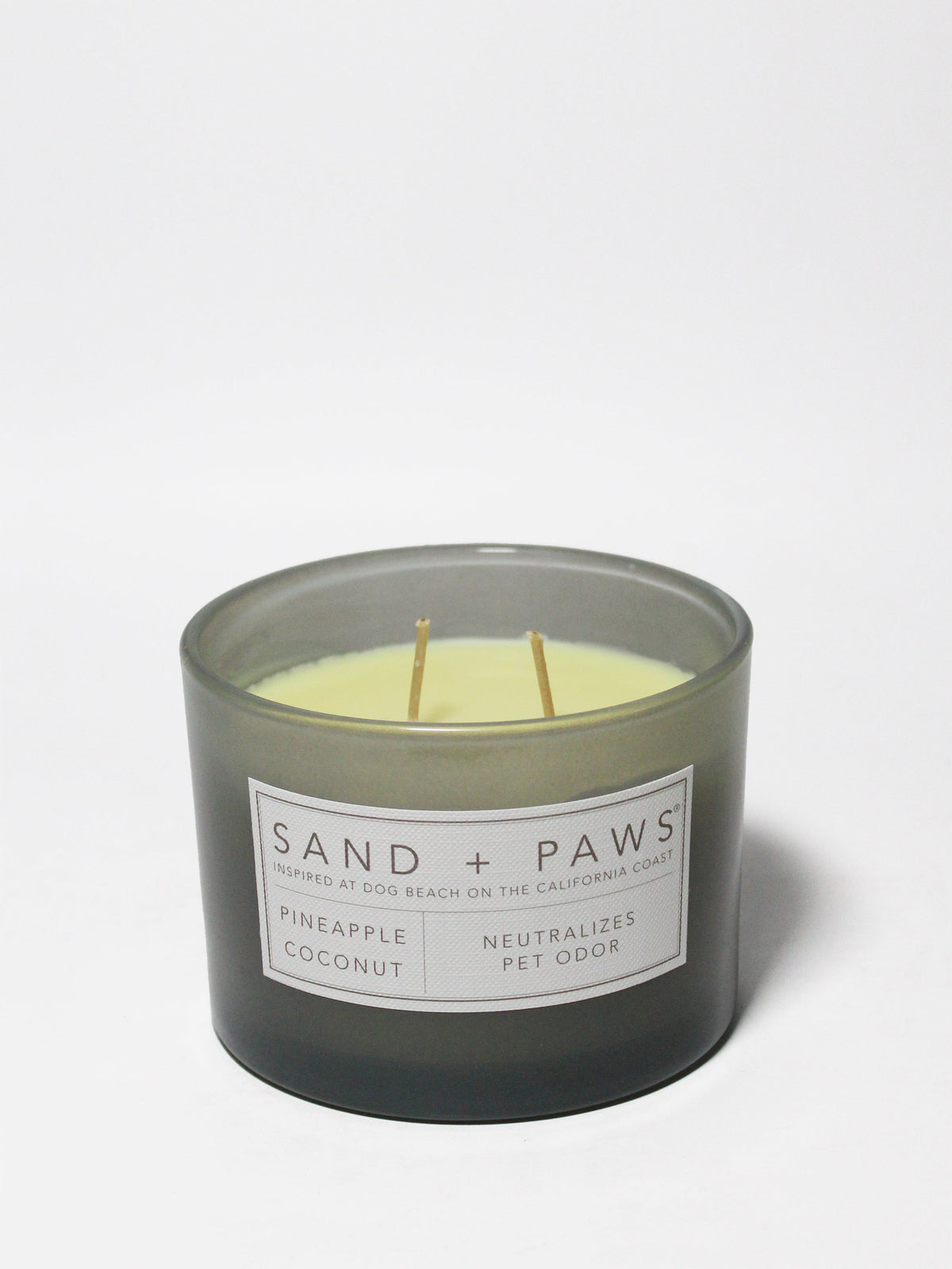 Premium Sand + Paws Pineapple Coconut 12 oz scented candle