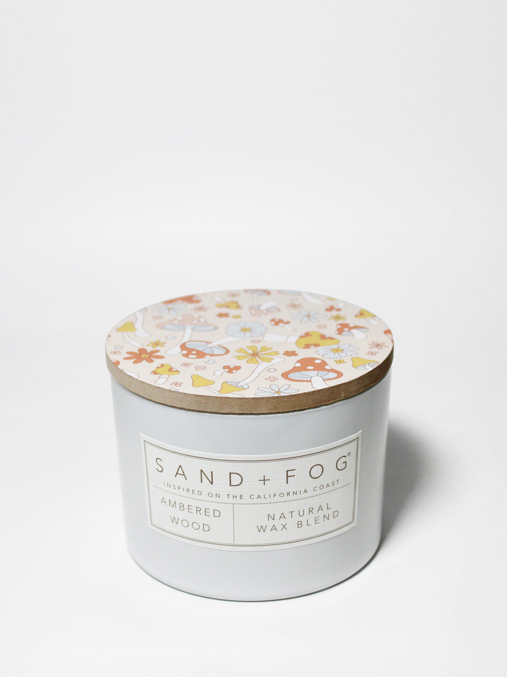 Premium Ambered Wood 12 oz scented candle