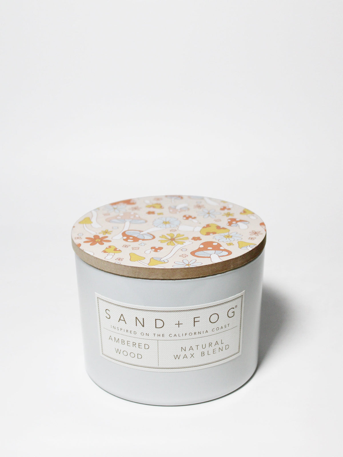 Premium Ambered Wood 12 oz scented candle