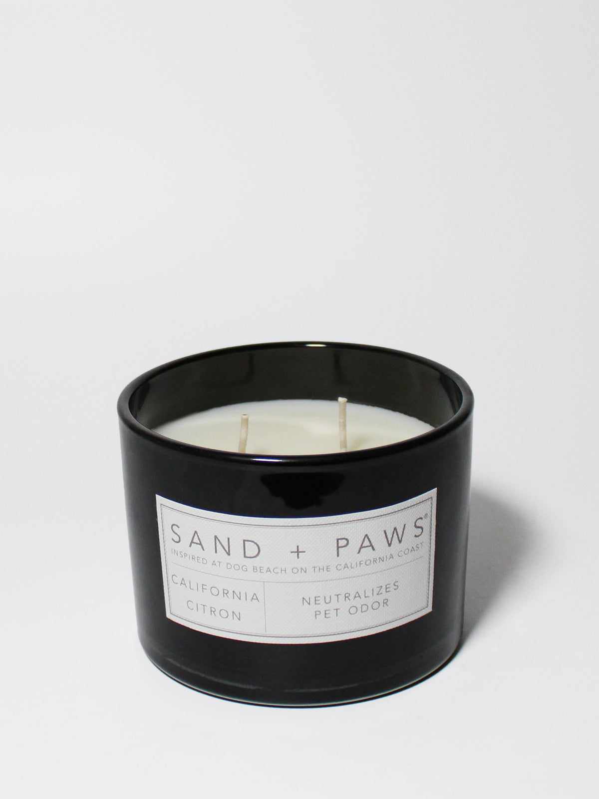 Premium Sand + Paws California Citron 12 oz scented candle