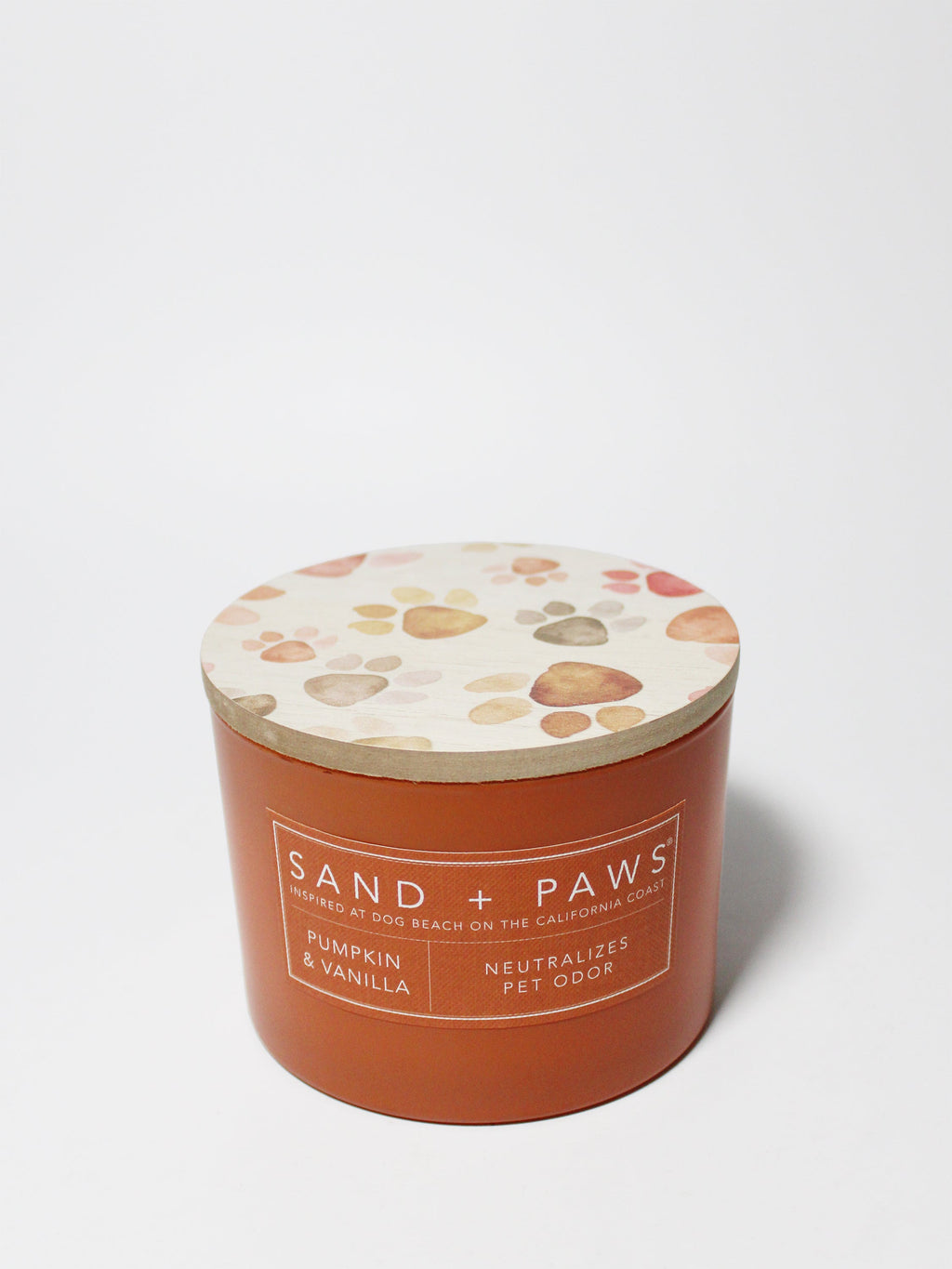 Premium Sand + Paws Pumpkin & Vanilla 12 oz scented candle