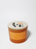 Premium Sand + Paws Harvest Wreath 12 oz scented candle