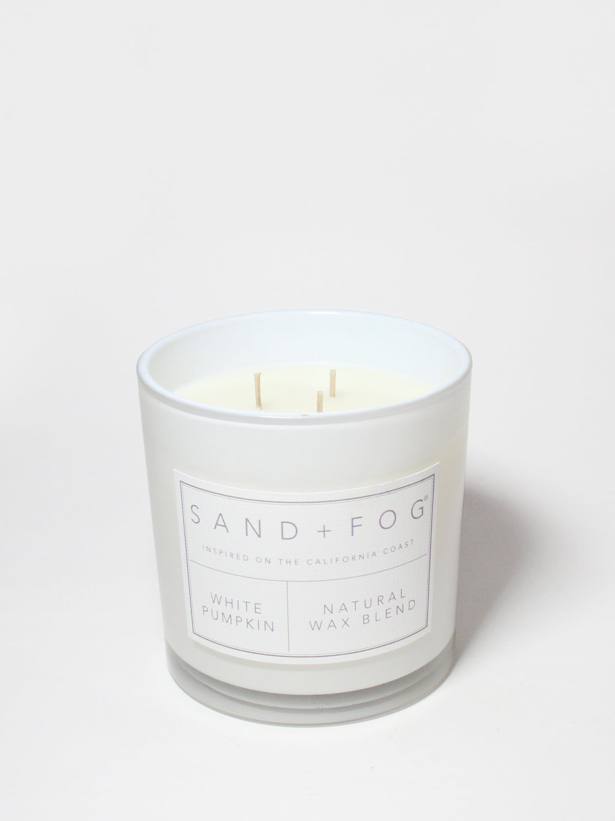 Premium White Pumpkin 21 oz scented candle