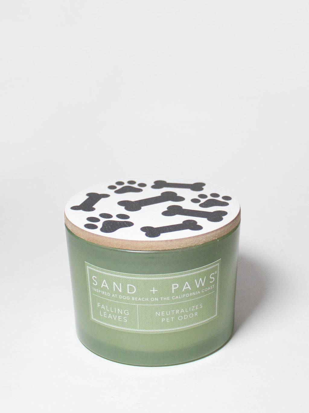 Premium Sand + Paws Falling Leaves 12 oz scented candle
