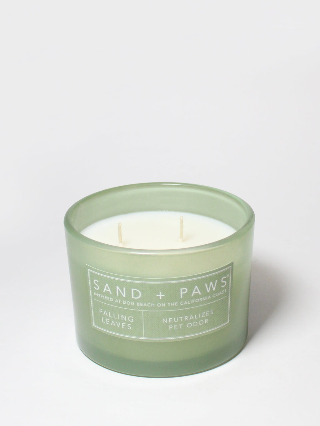 Premium Sand + Paws Falling Leaves 12 oz scented candle