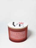 Premium Sand + Paws Harvest Wreath 12 oz scented candle