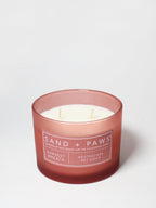 Premium Sand + Paws Harvest Wreath 12 oz scented candle