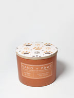 Premium Sand + Paws Amber & Fig 12 oz scented candle
