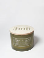 Premium Sand + Paws Pumpkin & Eucalyptus 12 oz scented candle